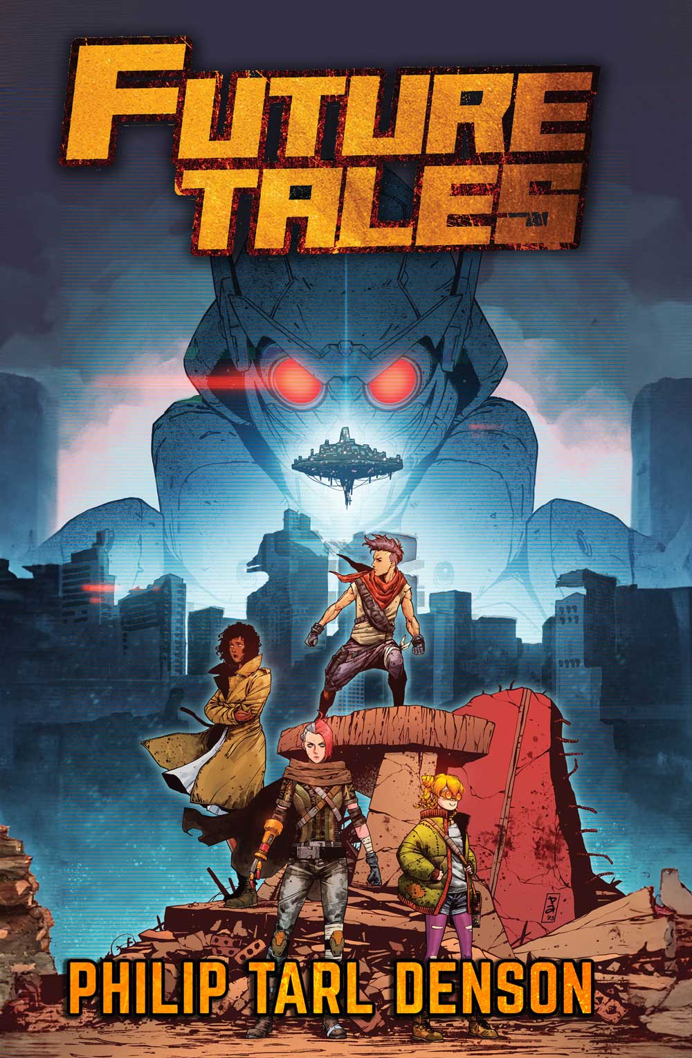 FUTURE TALES graphic novel comic cover