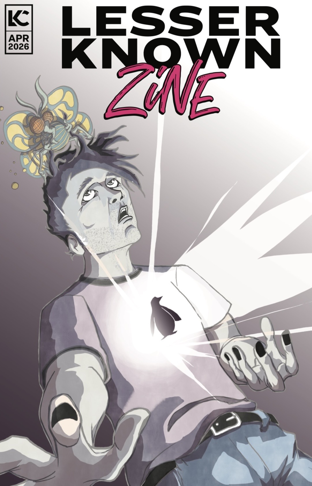 Lesser Known Zine - April 2026 comic cover
