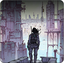 Cover image for Dystopian comics