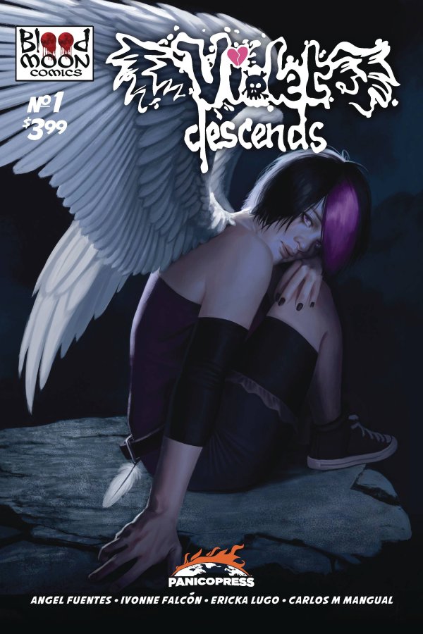Violet Descends #1 comic cover