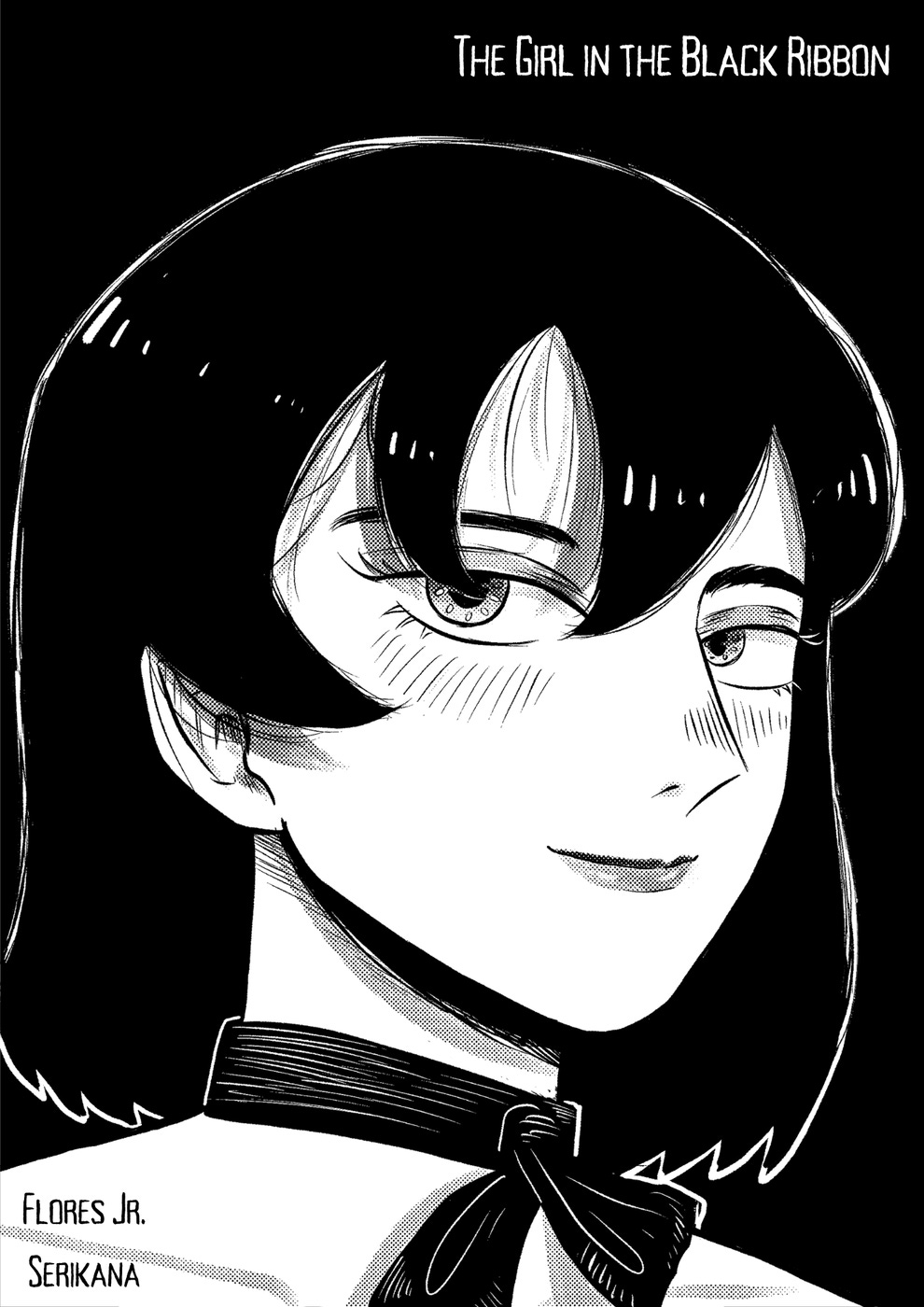 The Girl in the Black Ribbon comic cover