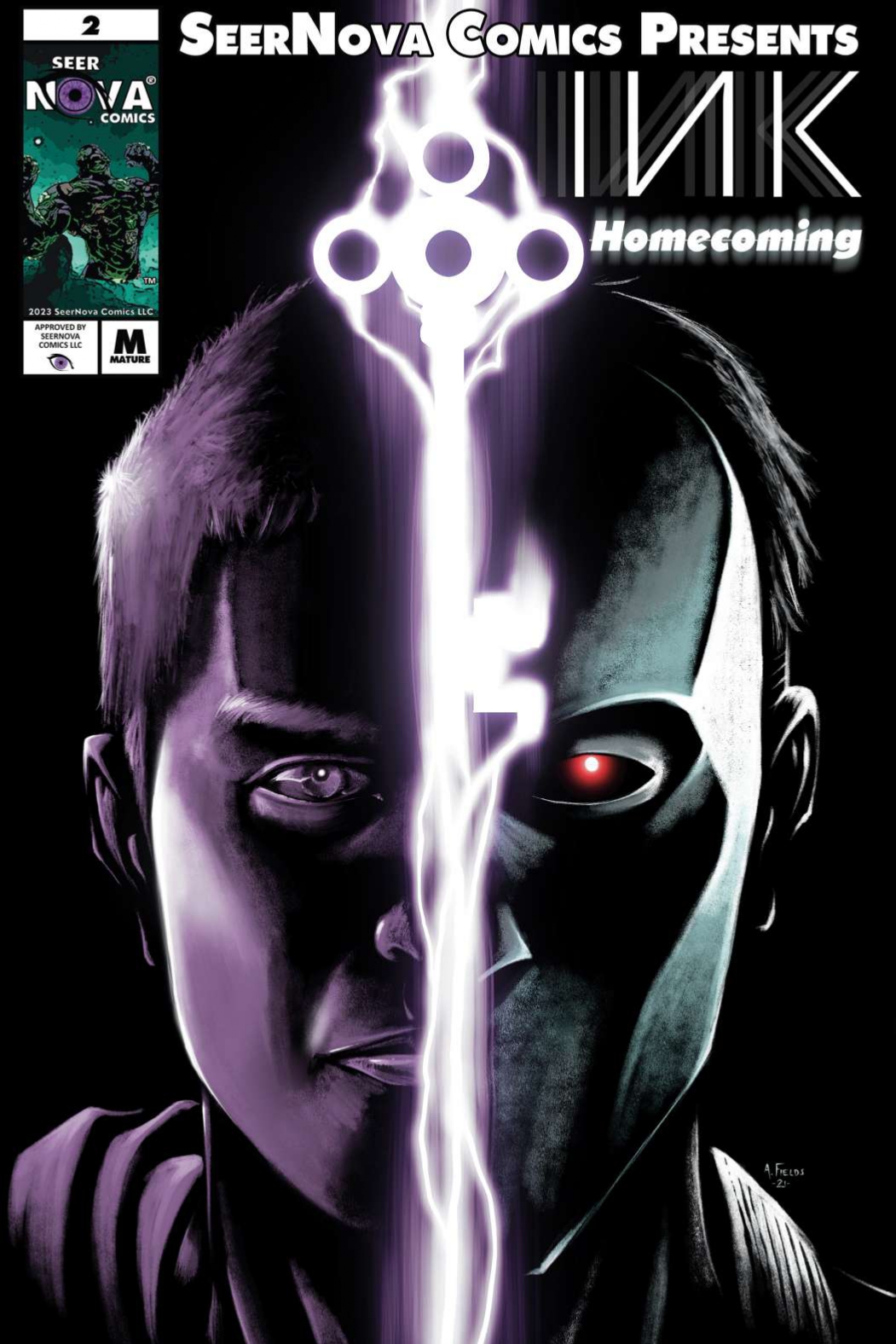 INK: Issue 2: Homecoming comic cover
