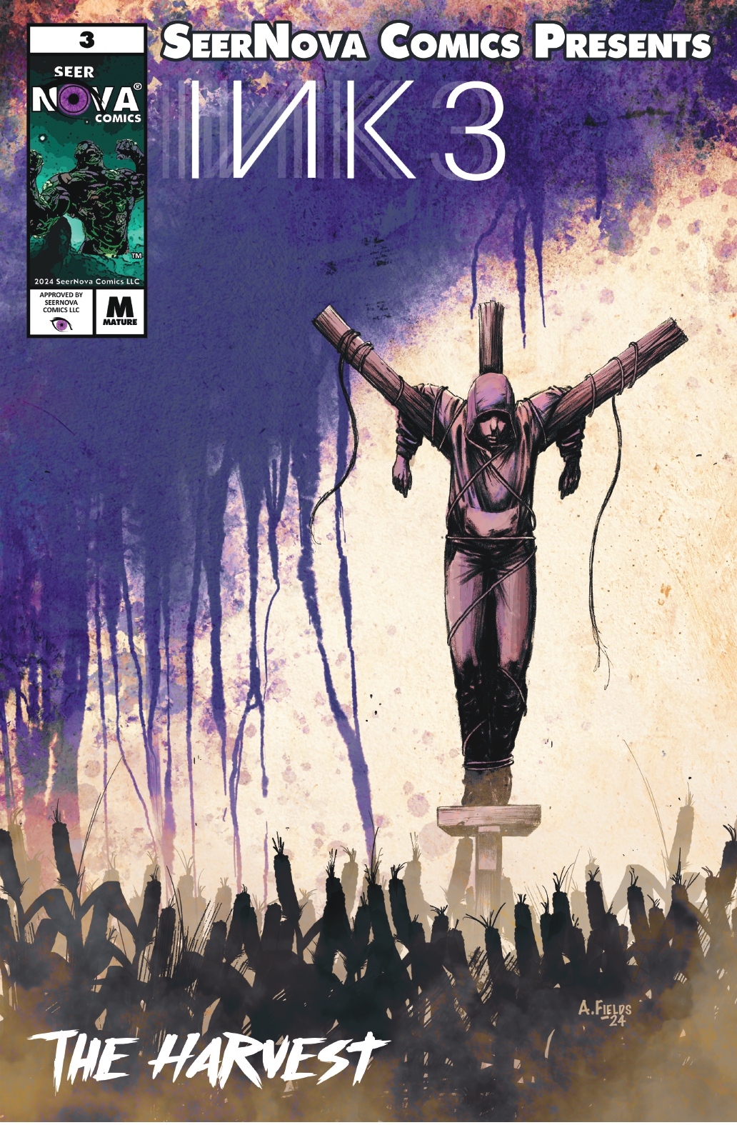 INK: Issue 3: The Harvest comic cover