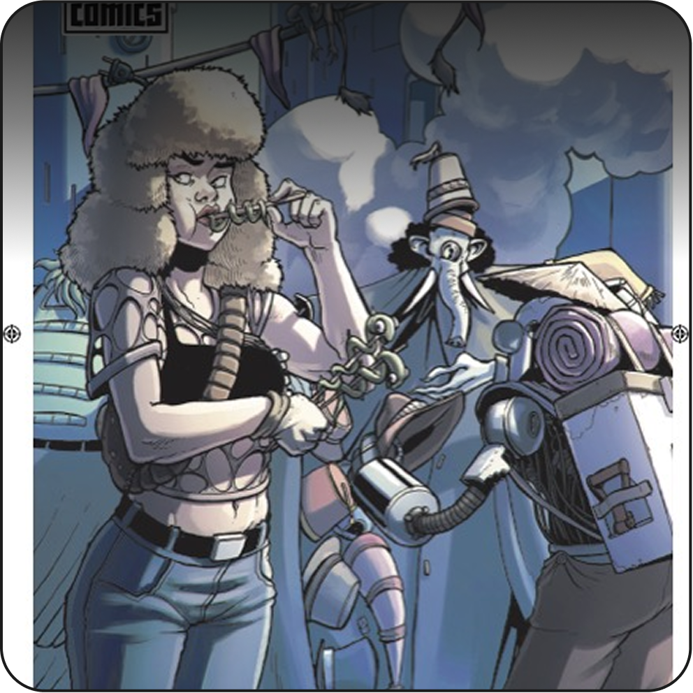 Cover image for Sci-Fi comics