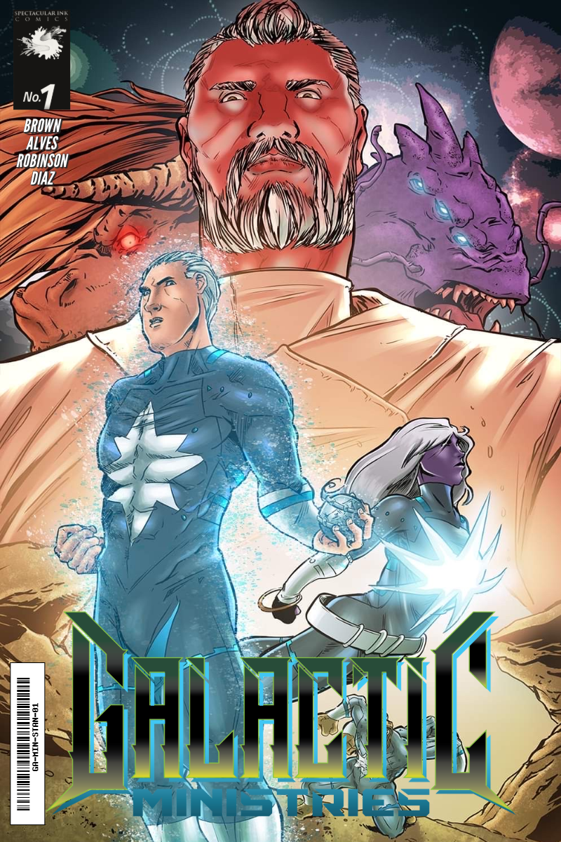 Galactic Ministries #1 comic cover