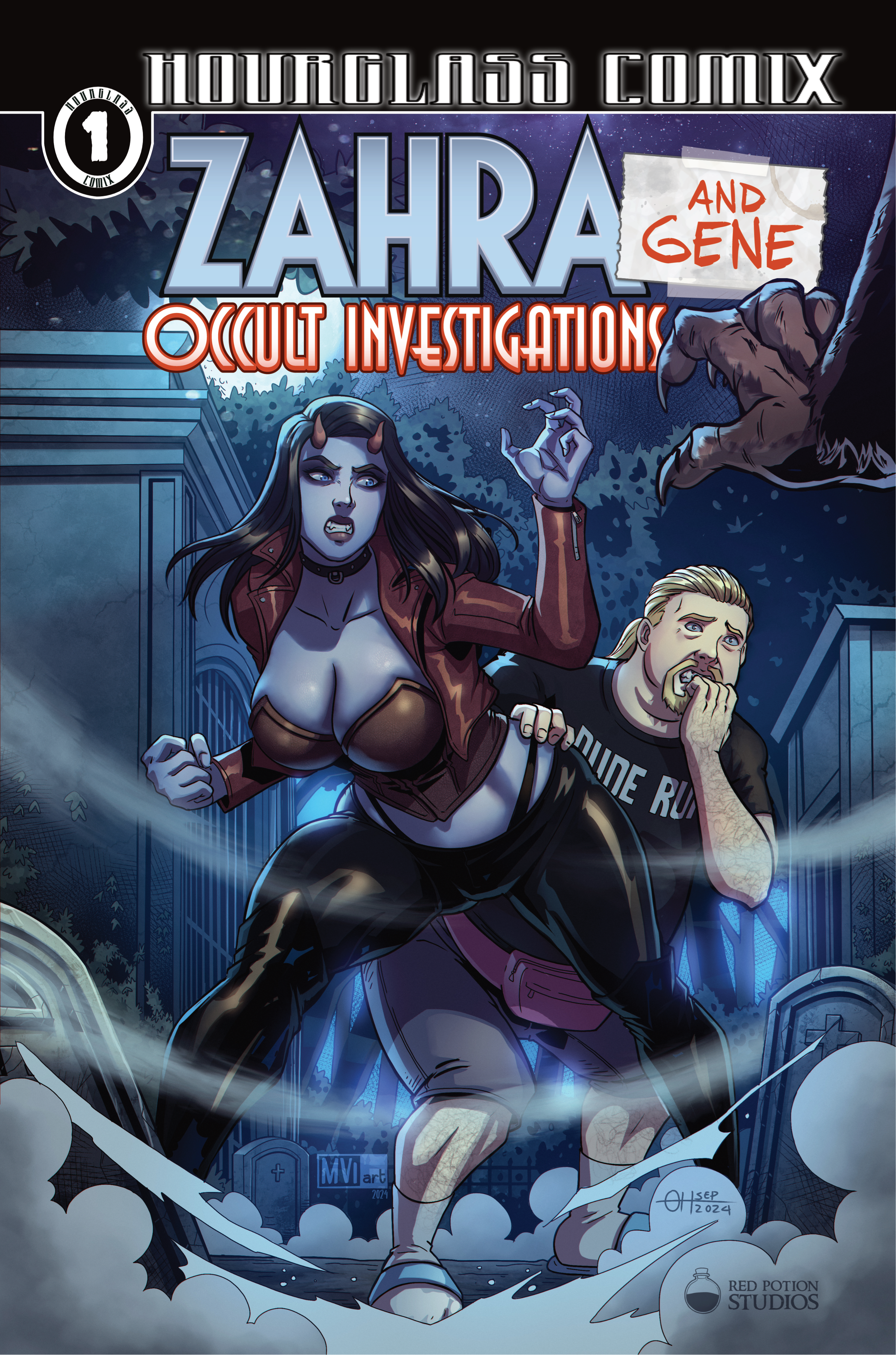 Issue Cover for ZAHRA AND GENE: OCCULT INVESTIGATIONS
